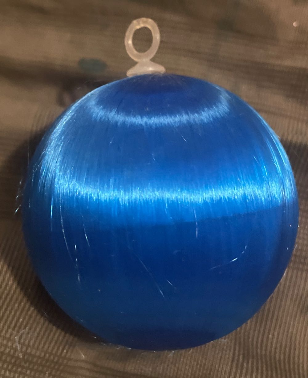 Pyramid - Decorative Ornaments - Round - Blue - Round (Satin Sheen) ornament collectible - Main Image 1