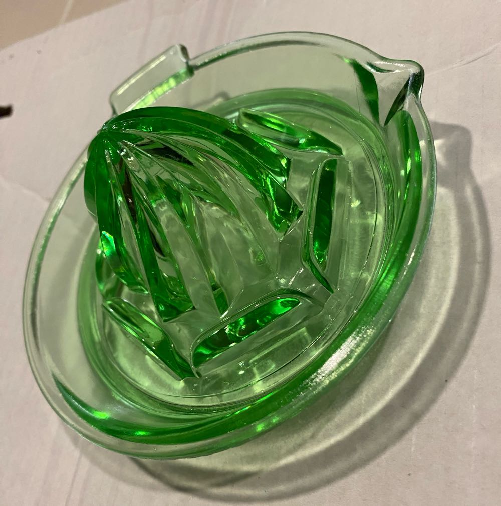 Unk. Uranium Green Orange Juice Juicer  ornament collectible - Main Image 2