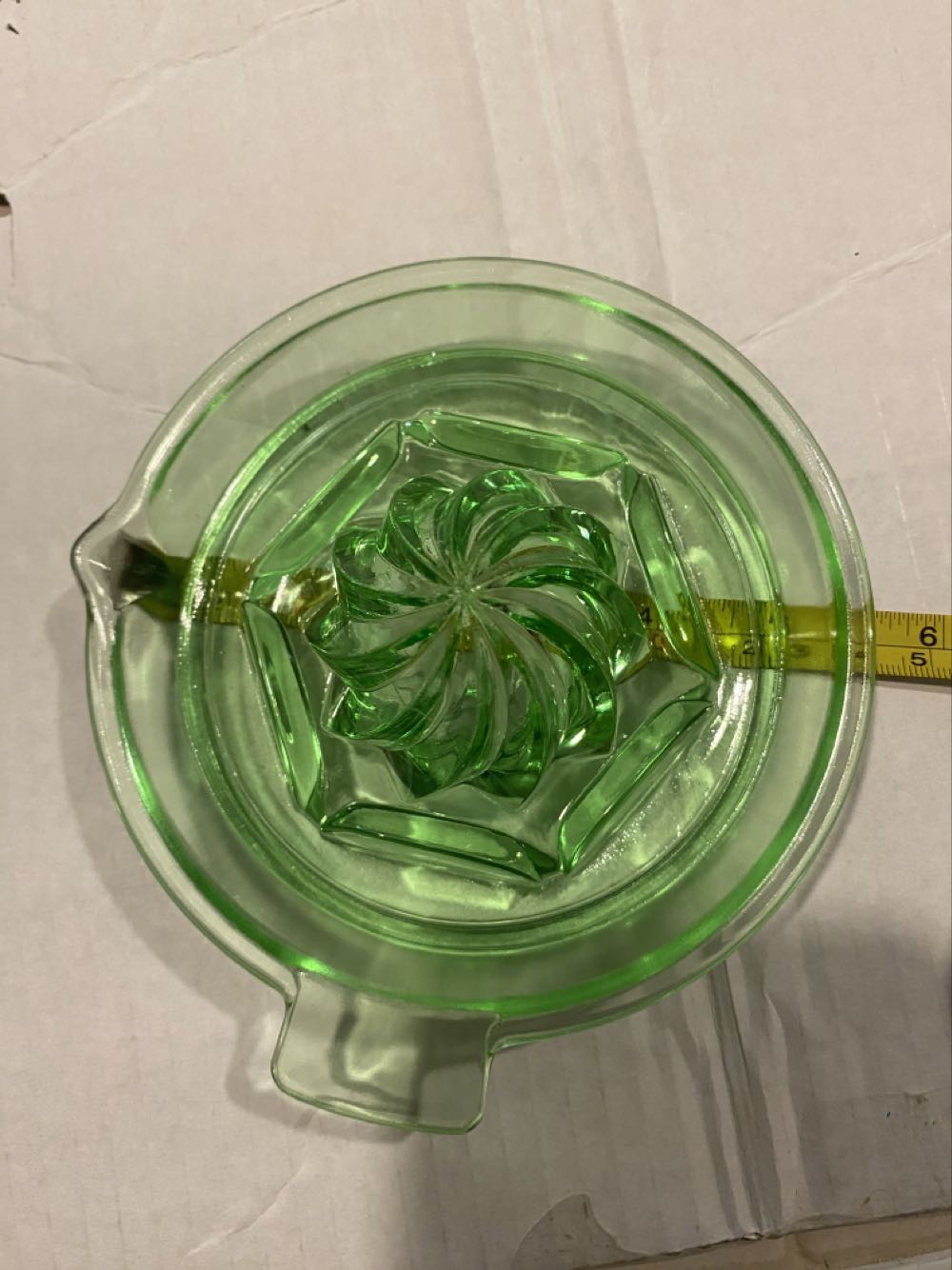 Unk. Uranium Green Orange Juice Juicer  ornament collectible - Main Image 4