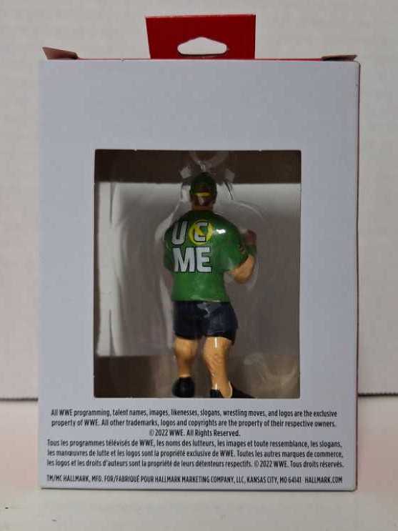 WWE: John Cena Red BOX U CANT SEE ME  (Wwe) ornament collectible [Barcode 763795839995] - Main Image 2