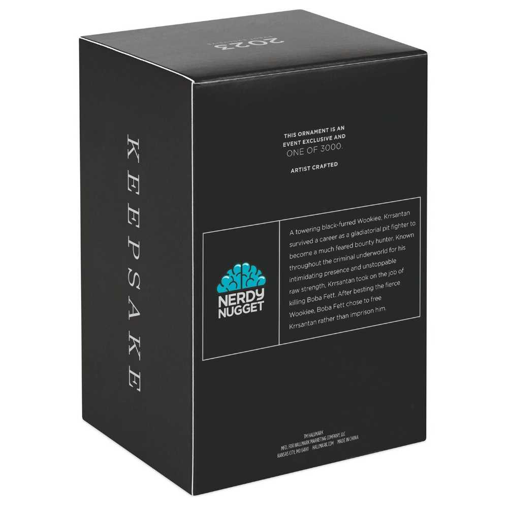 Krrsantan- Dark Wookie - Star Wars: Boba Fett (Comic Con Exclusive) ornament collectible [Barcode 763795821129] - Main Image 4
