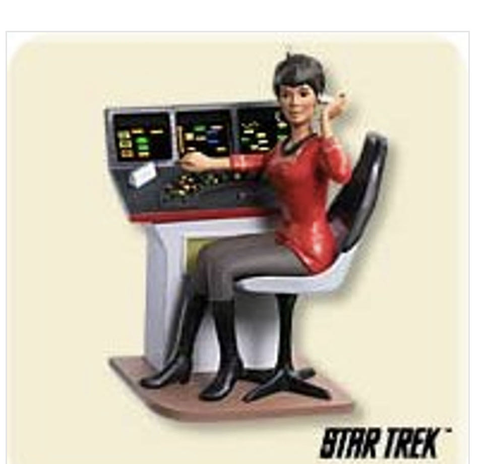 Christmas Trees Silver With White 