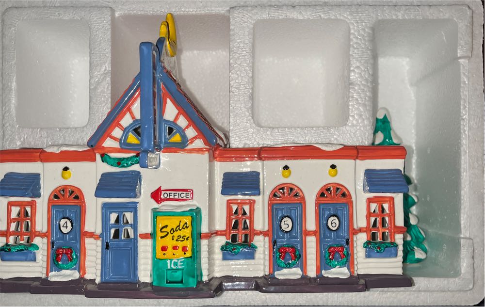 The Honeymooner Hotel - Original Snow Village - Building (The Original Snow Village) ornament collectible - Main Image 2