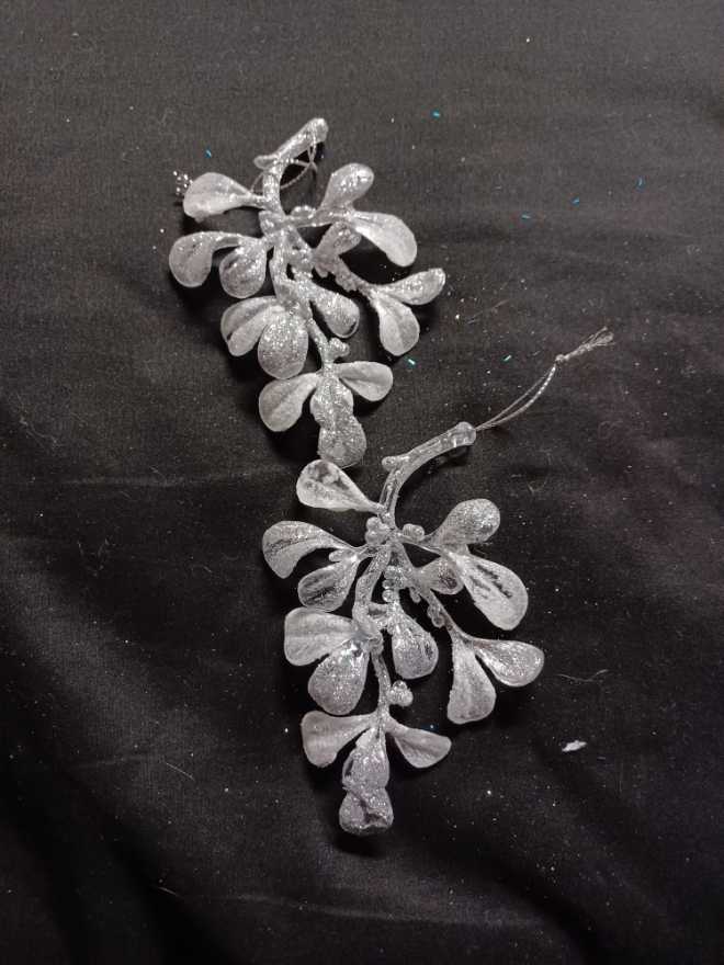 Shiny Brite - Round - Teal, Silver