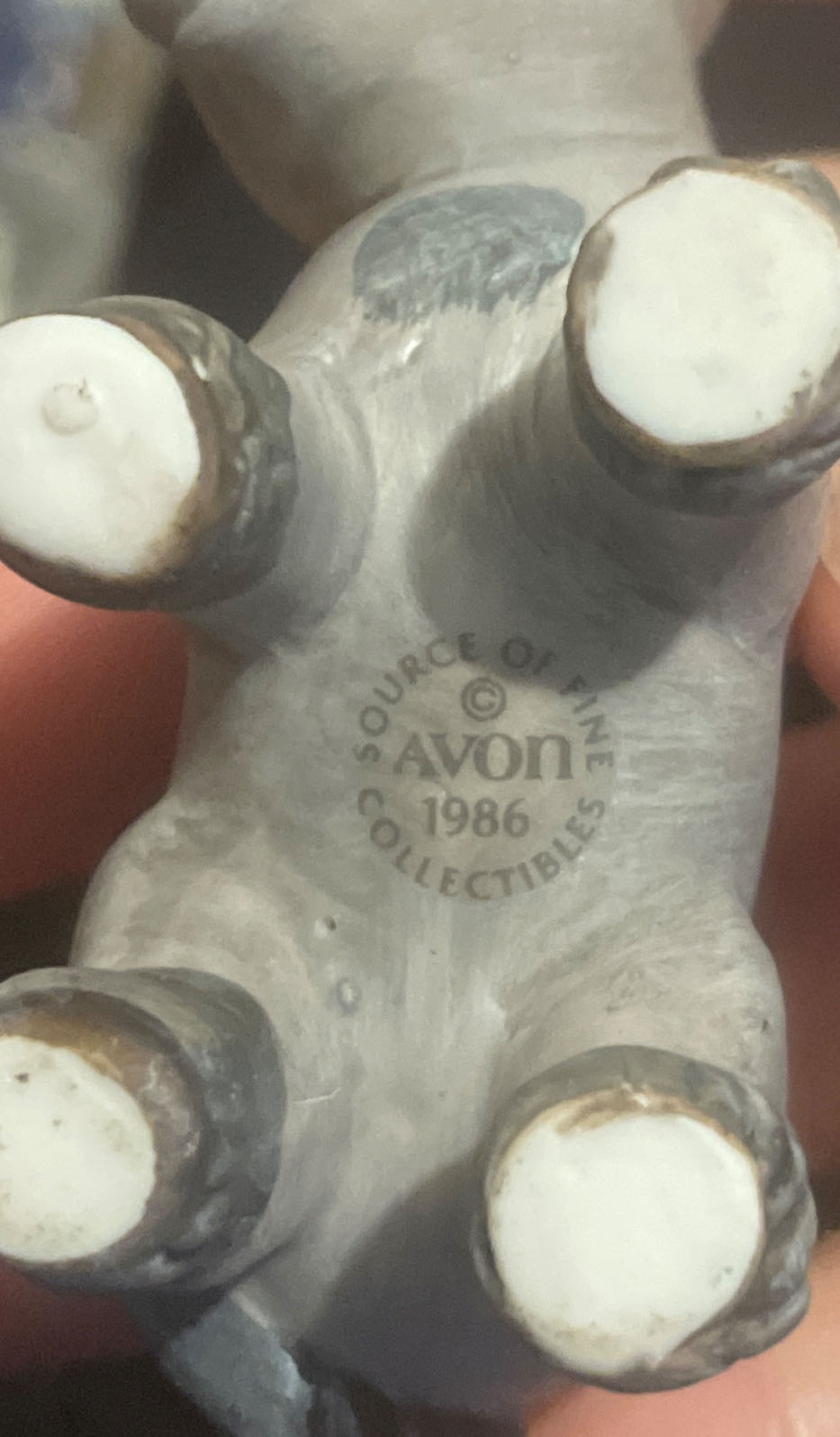 Avon - Heavenly Blessing Nativity - Animal - Donkey - Standing - Animal (Nativity) ornament collectible - Main Image 3