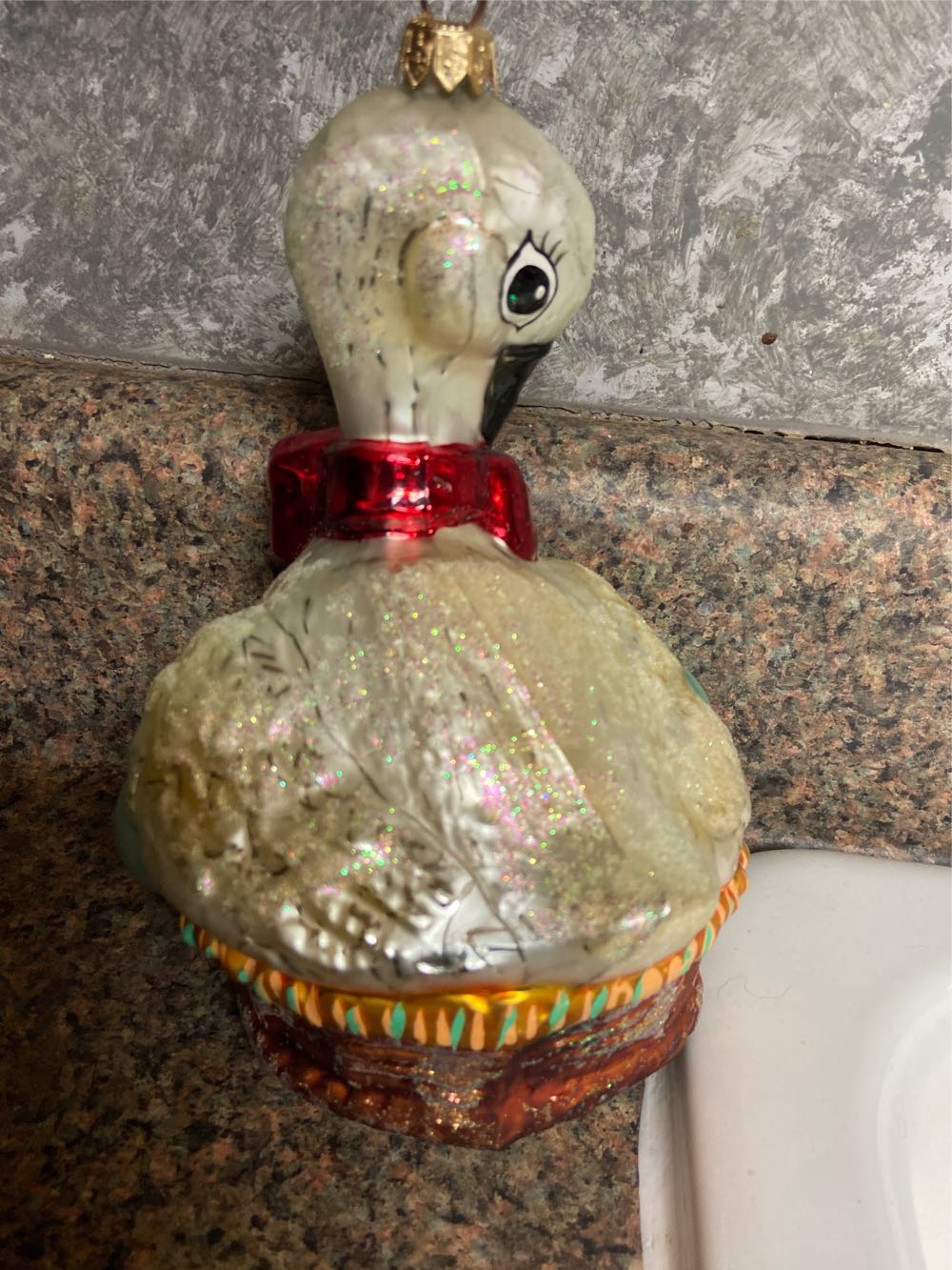 12 Days Of Christmas: 6 Six Geese A Laying  (The 12 Days Of Christmas) ornament collectible - Main Image 2