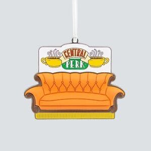 Hallmark Friends Central Perk Cafe Couch Metal With Dimension Christmas Ornament  (Friends) ornament collectible [Barcode 763795776825] - Main Image 1