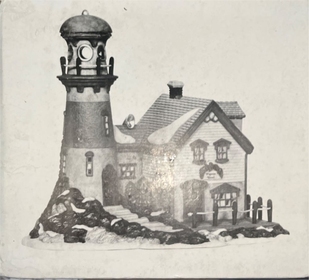 Pigeonhead Lighthouse - New England Village Series (Heritage Village Collection) ornament collectible - Main Image 2