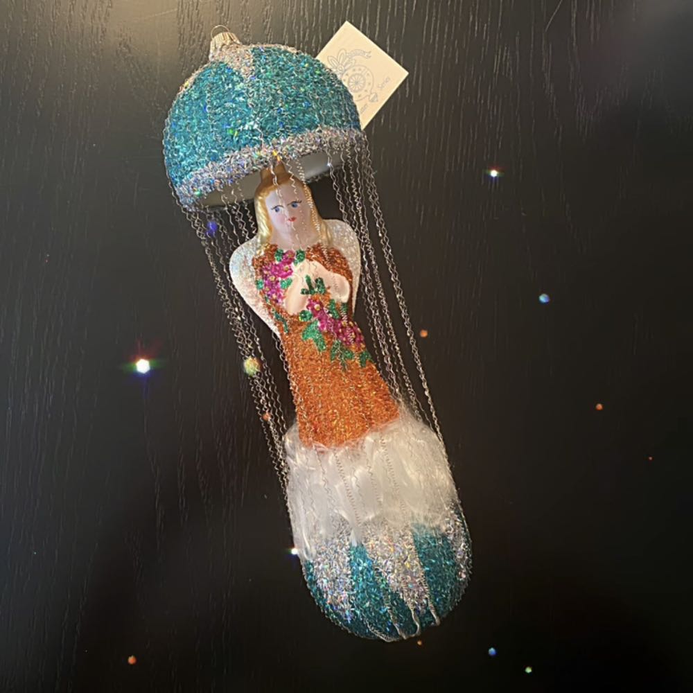 Angel Light - Glitter Prototype  ornament collectible - Main Image 2