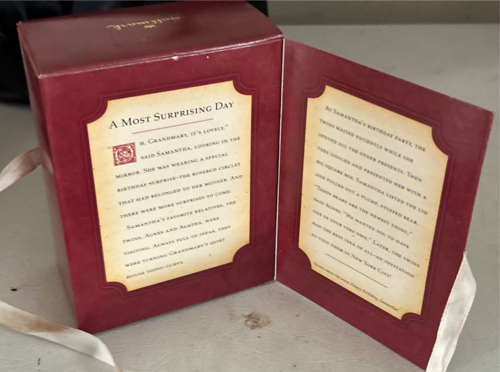 American Girl Samantha  ornament collectible [Barcode 015012761689] - Main Image 2