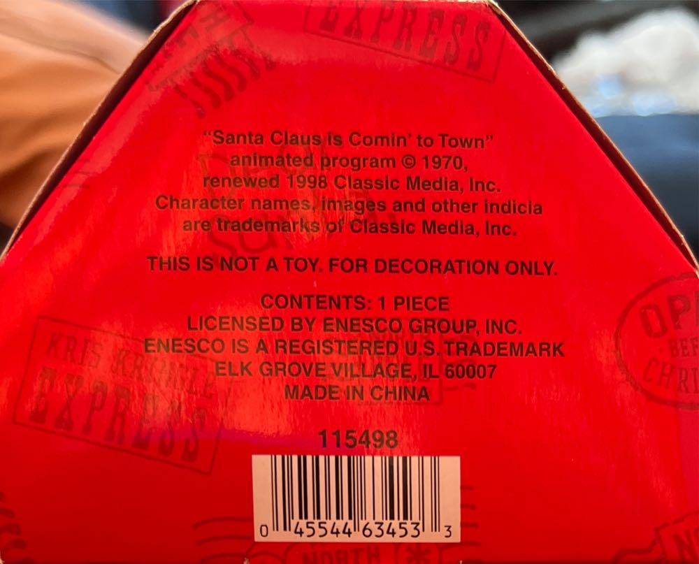 Miss Jessica - Santa Claus Is Comin’ To Town (Movies) ornament collectible - Main Image 3