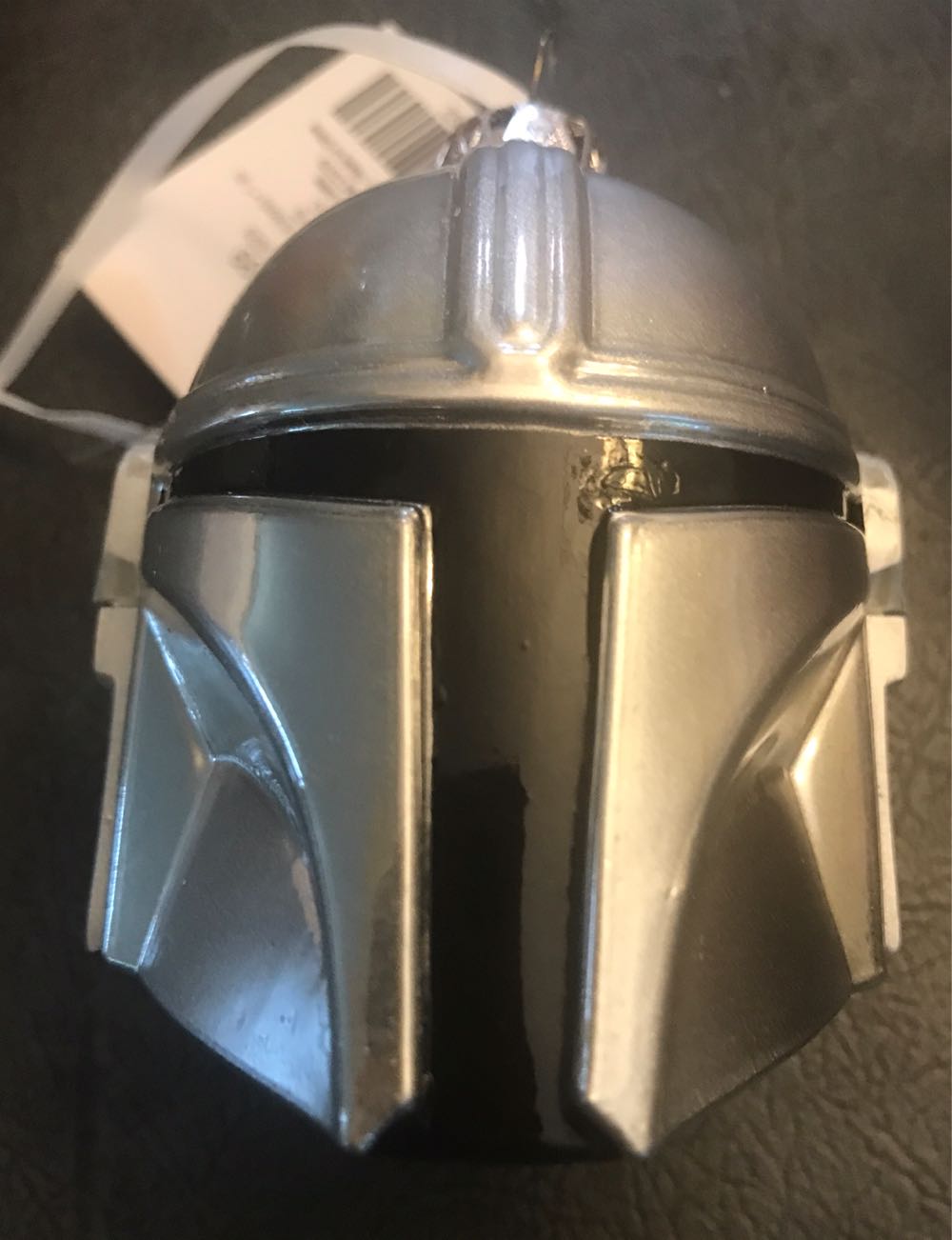 Mandalorian Helmet - Hallmark (Blown Glass) ornament collectible [Barcode 5955992] - Main Image 2