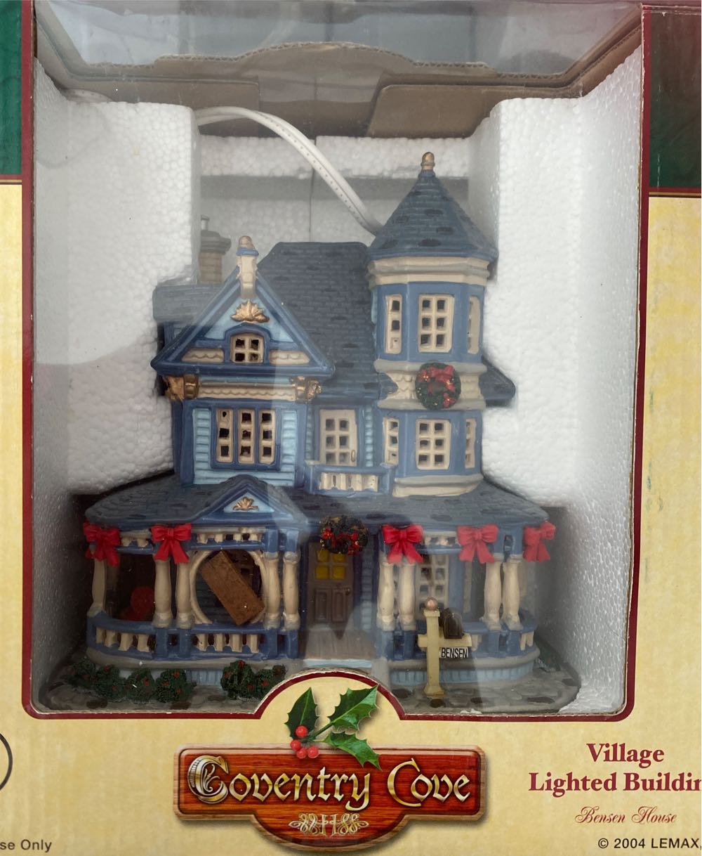 Lemax Bensen House #45116  ornament collectible [Barcode 728162451163] - Main Image 2