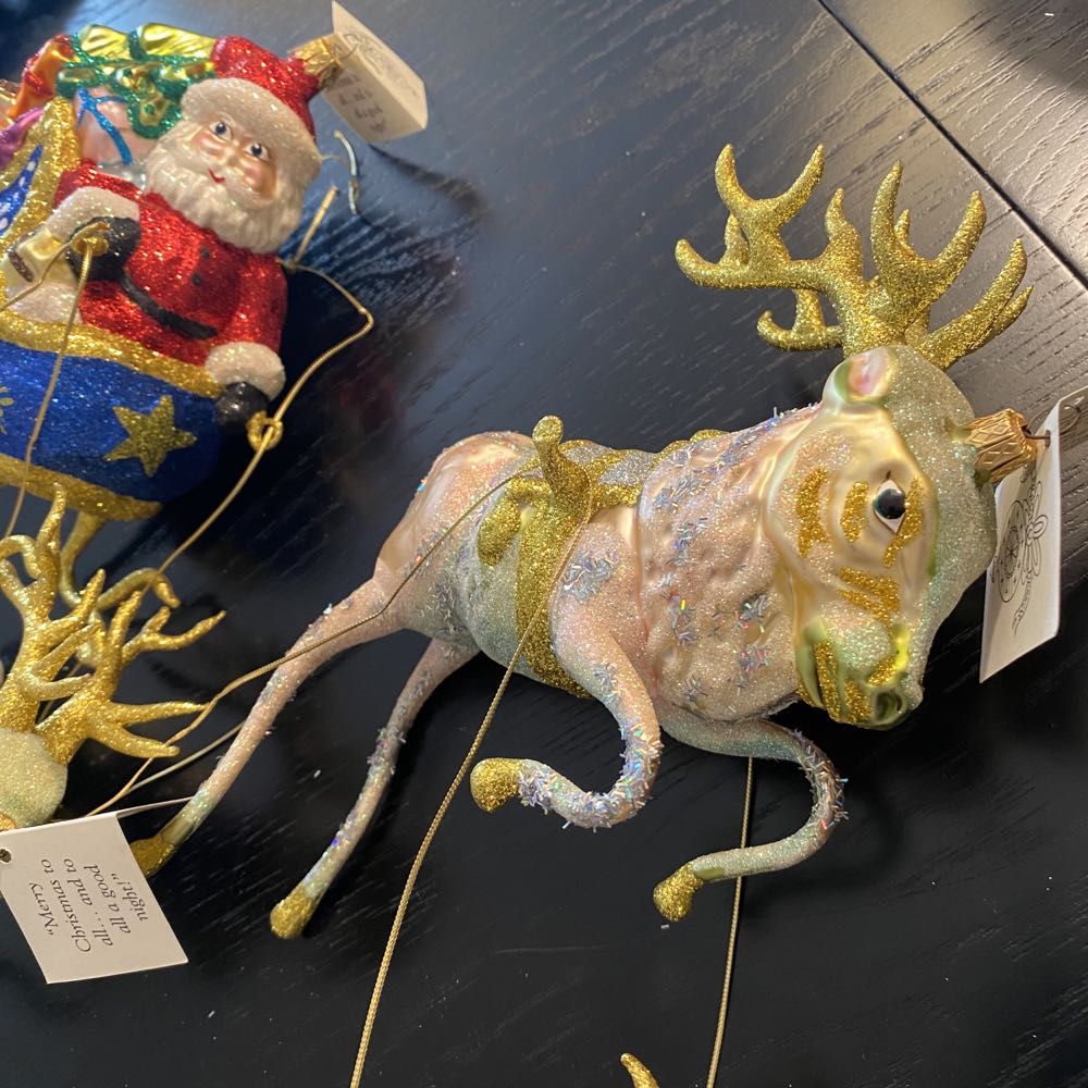 Let’s Go Rudolph Set  ornament collectible - Main Image 4