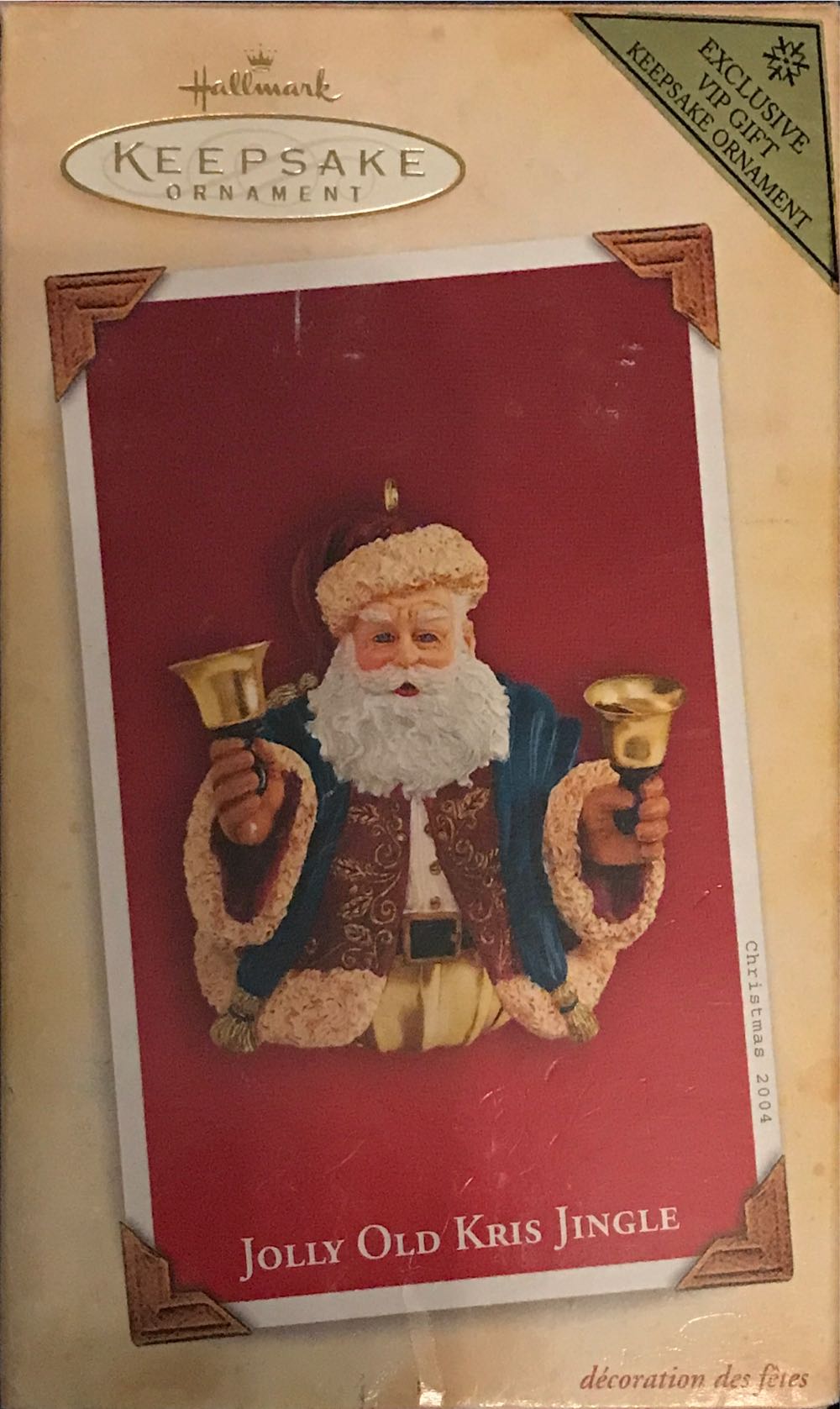 Jolly Old Kris Jingle Repaint  ornament collectible - Main Image 3