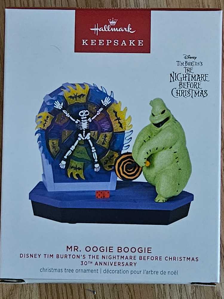 NBC: Mr. Oogie Boogie - Disney • Tim Burton’s Nightmare Before Christmas (Movies) ornament collectible [Barcode 763795811083] - Main Image 2