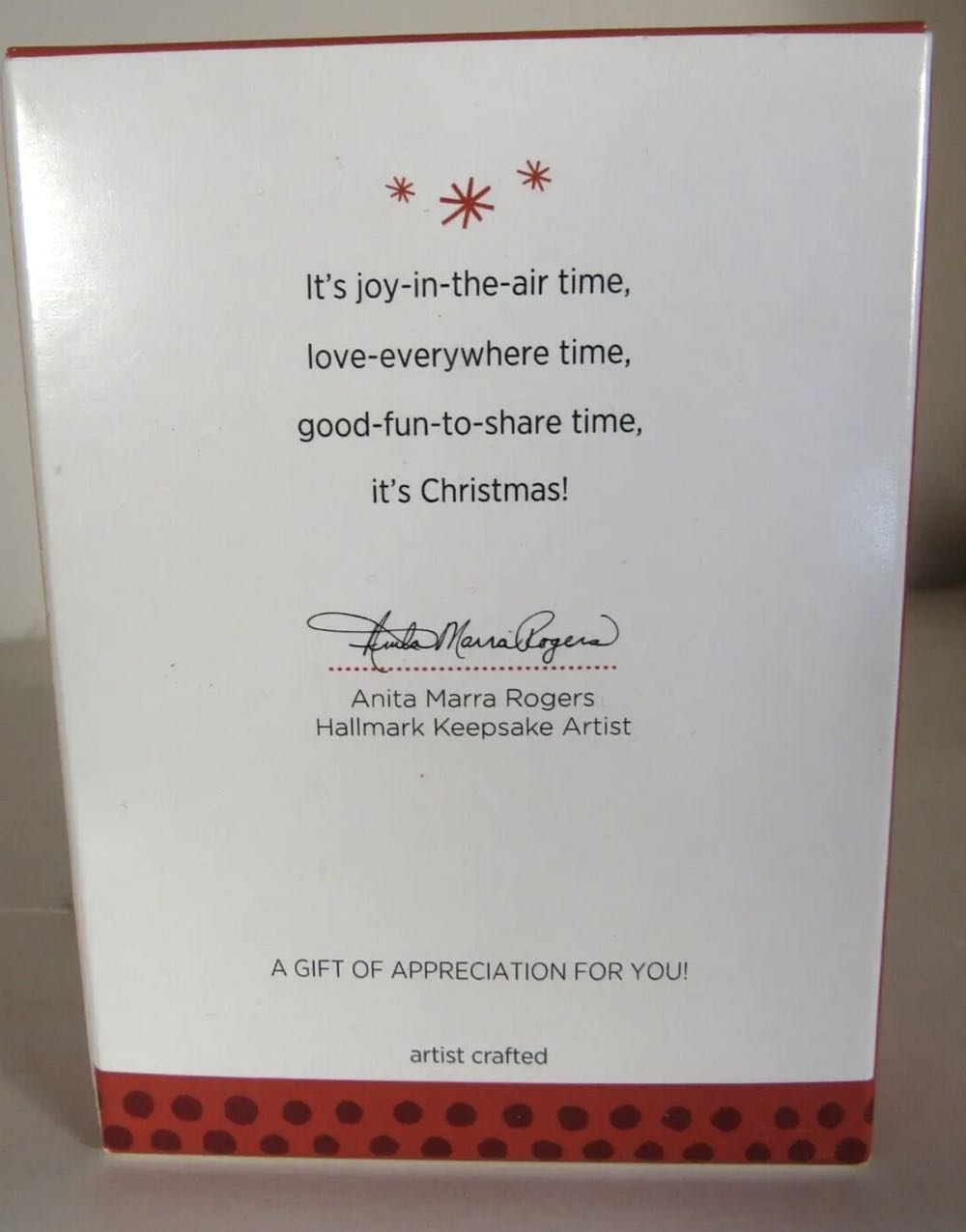 Joy In The Air - JOY (Joy Snowman) ornament collectible - Main Image 2