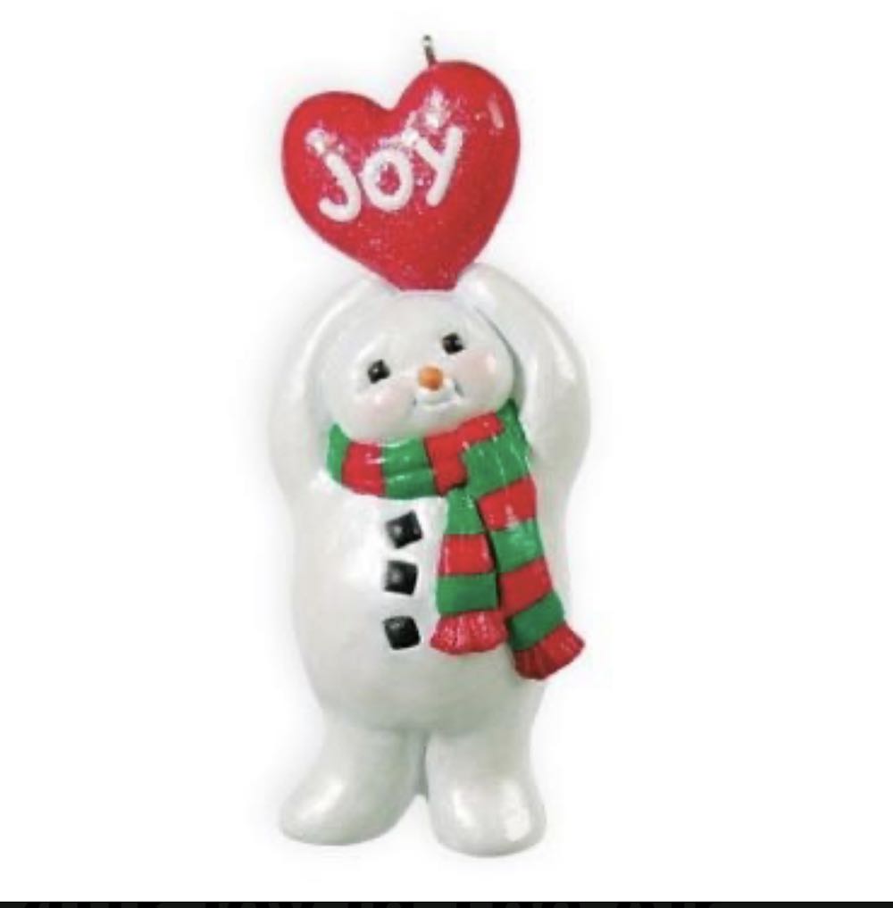 Joy In The Air - JOY (Joy Snowman) ornament collectible - Main Image 3