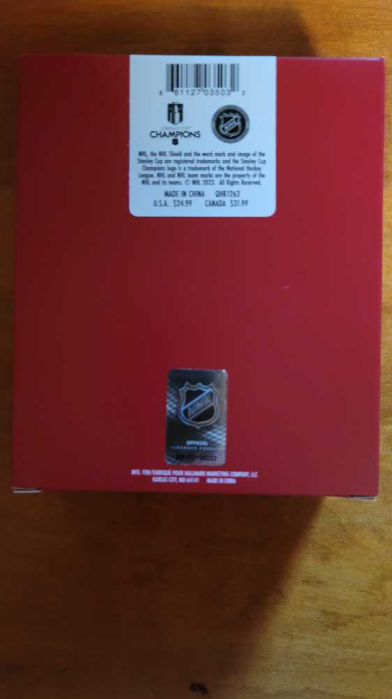 2023 STANLEY CUP CHAMPIONS  Vegas Golden Knights - NHL Collection (NHL - Stanley Cup Winner) ornament collectible [Barcode 661127035032] - Main Image 2