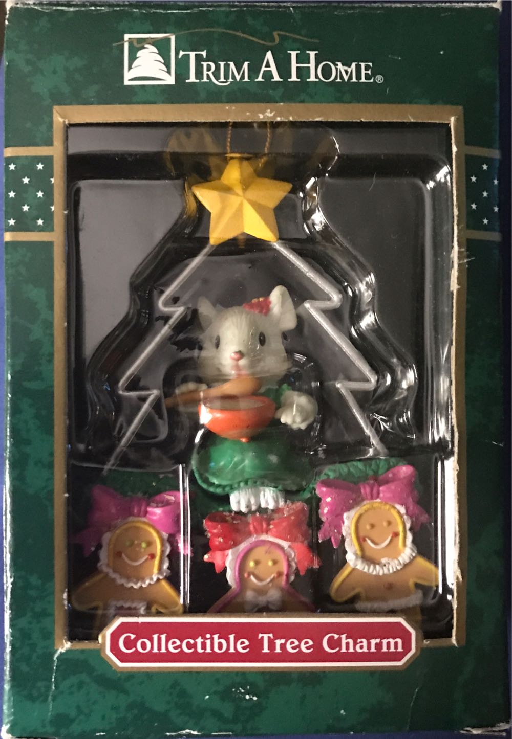 Christopher Radko - Shiny Brite - (Set 2) - Festive Fete - Round - Stencil - Flower - Silver, Teal, Red, Green, White