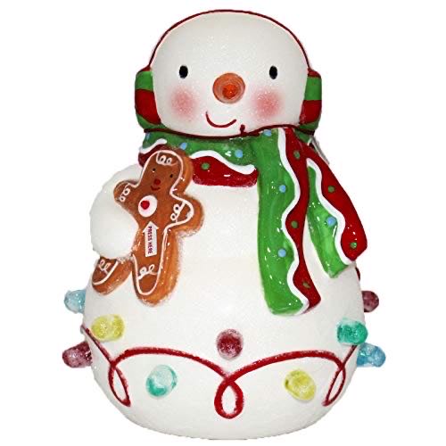 Season’s Treatings Musical Snowman  (Lights Sound) ornament collectible [Barcode 795902178789] - Main Image 1