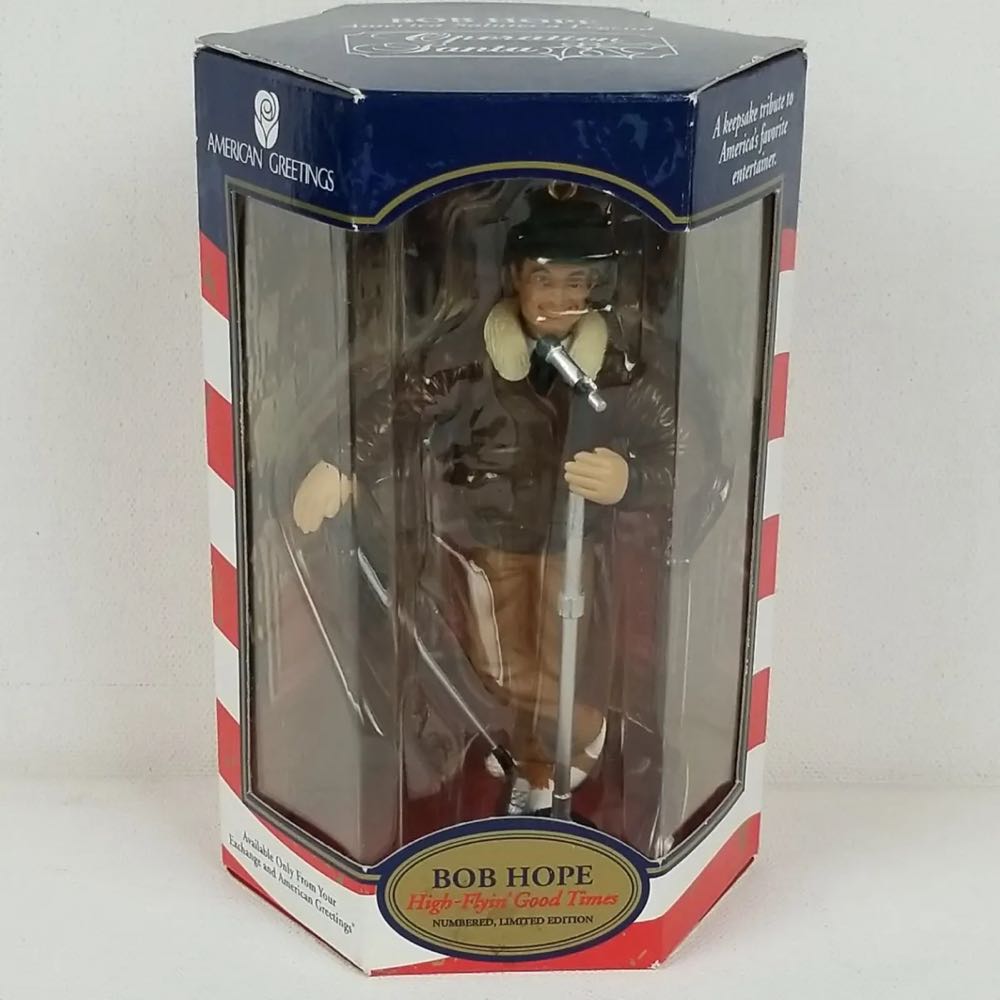 Bob Hope “High-Flyin’ Good Times” Ornament - Bob Hope USO (Christmas) ornament collectible [Barcode 018100535001] - Main Image 2