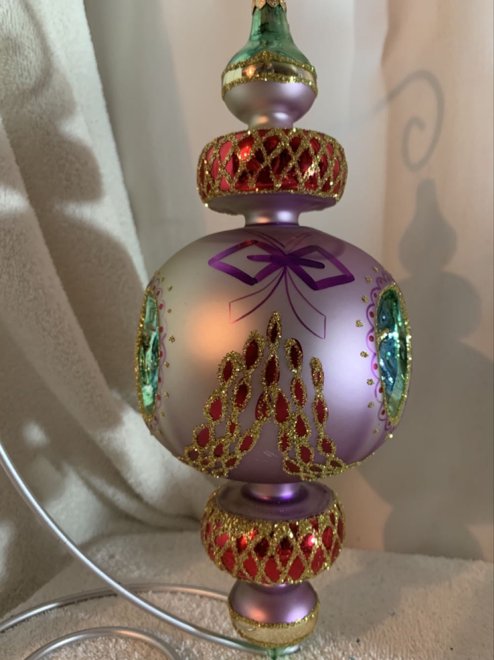 Razzle Dazzle, Purple - Regular Line (Christmas Tree Ornament) ornament collectible - Main Image 2