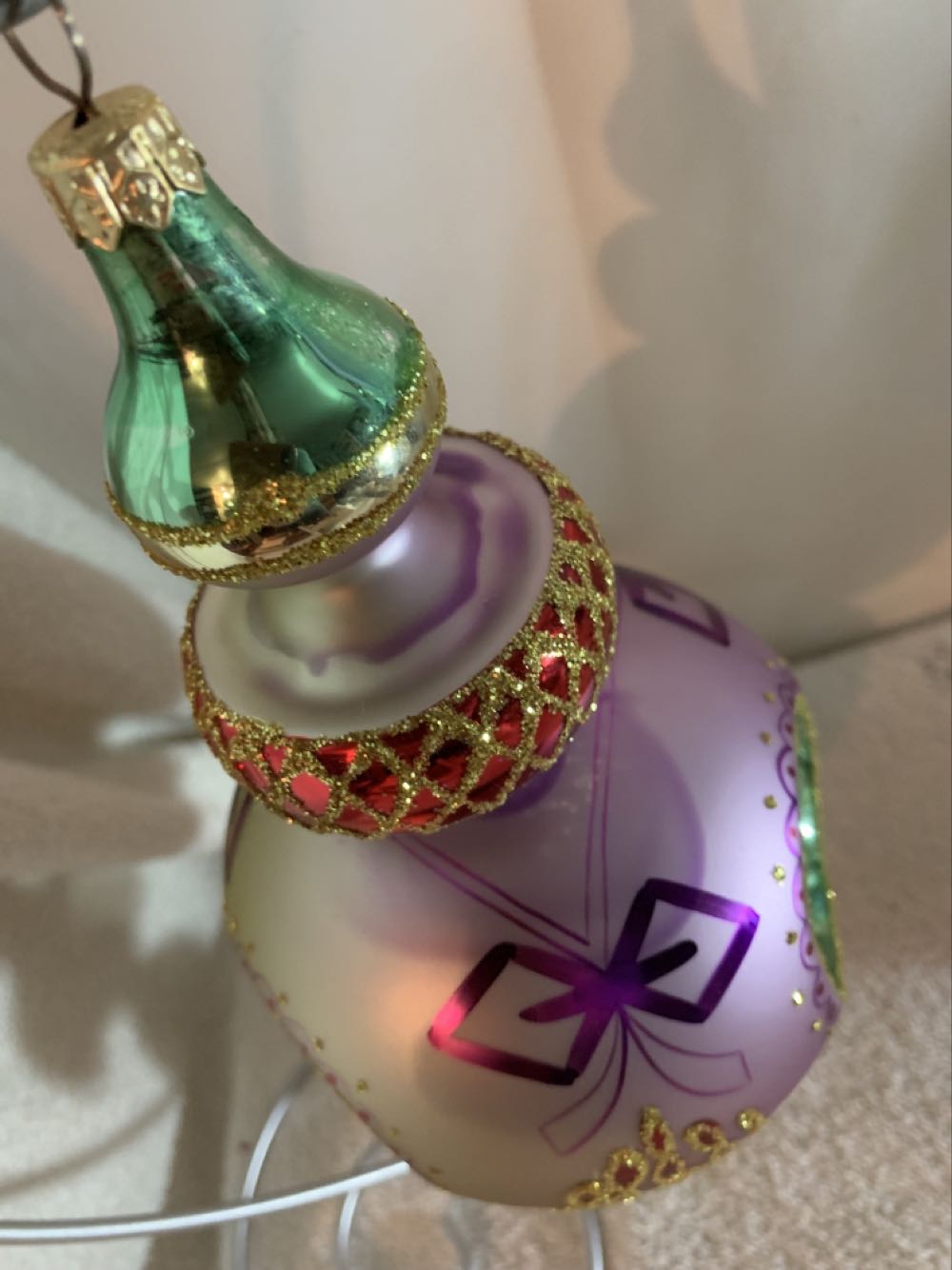 Razzle Dazzle, Purple - Regular Line (Christmas Tree Ornament) ornament collectible - Main Image 3