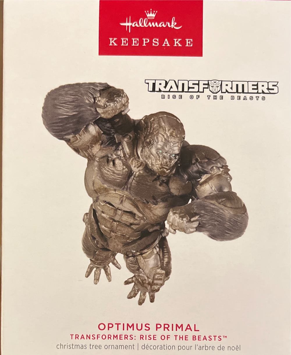 Optimus Primal - Transformers: Rise of the Beasts (Transformers) ornament collectible [Barcode 763795818723] - Main Image 2