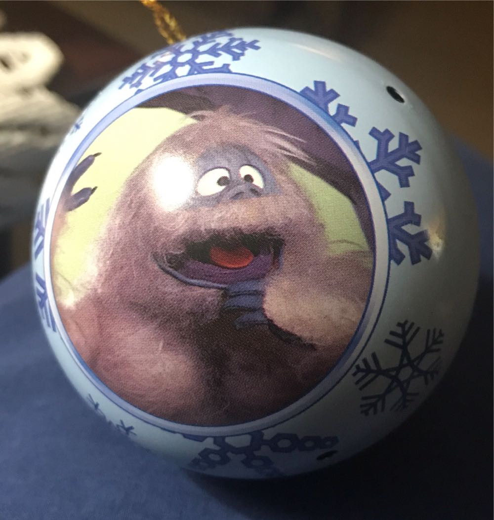 Rudolph Abominable Metal Ball  ornament collectible - Main Image 2