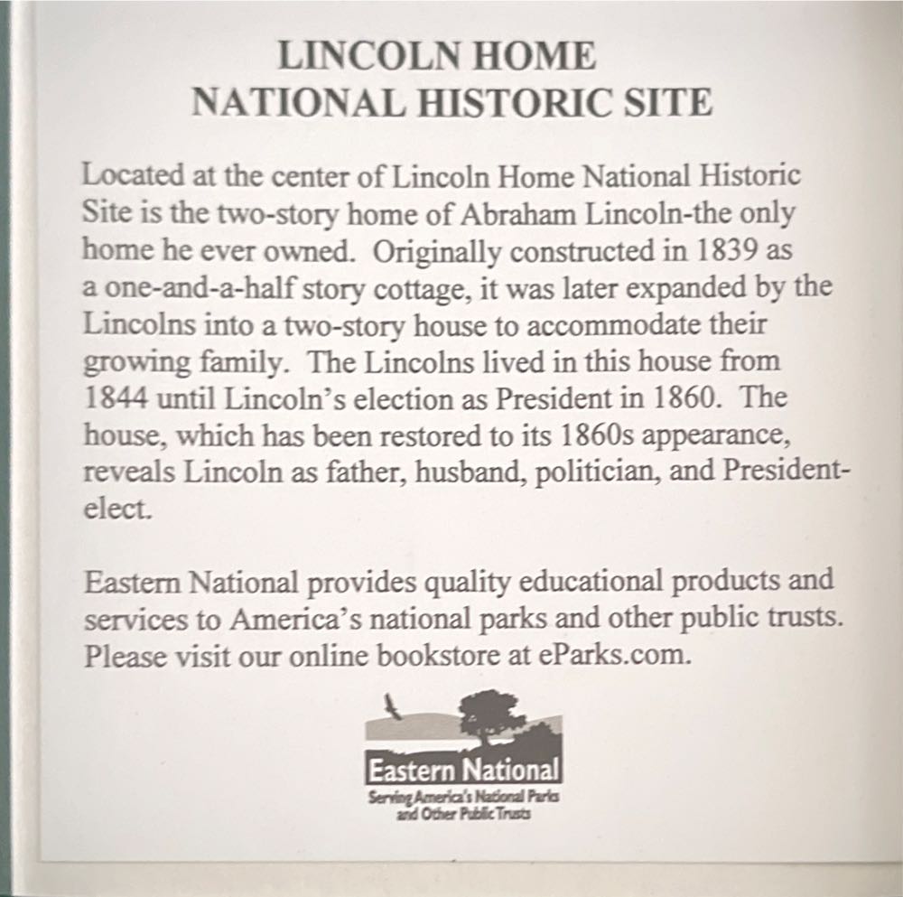 Lincoln Home NHS  (Historical) ornament collectible - Main Image 3