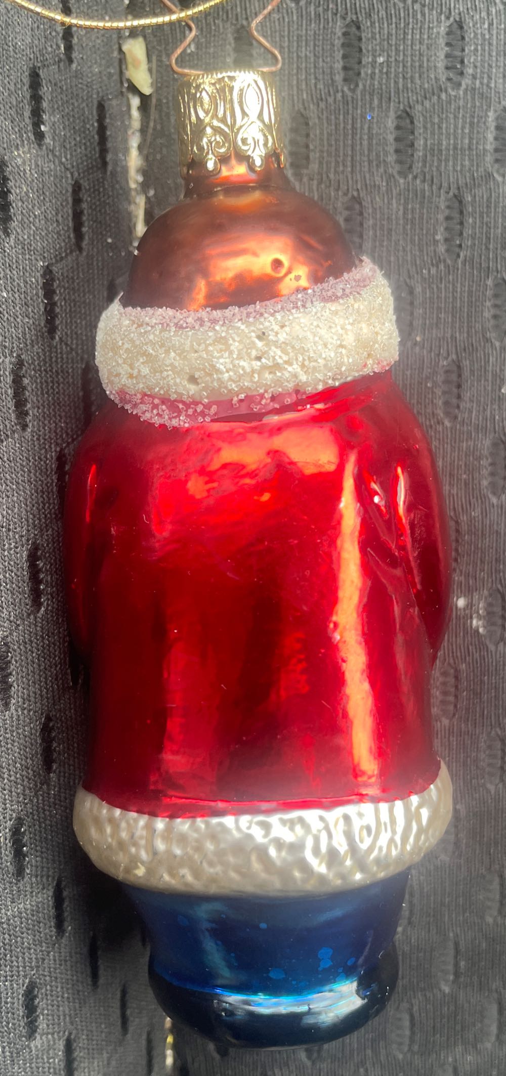 Old World Christmas - Frontier Santa - Santa (Figural) ornament collectible - Main Image 2