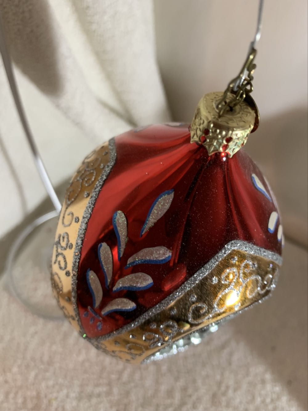 Sultan’s Treasure, Red - Fantasia (Christmas Tree Ornament) ornament collectible - Main Image 3