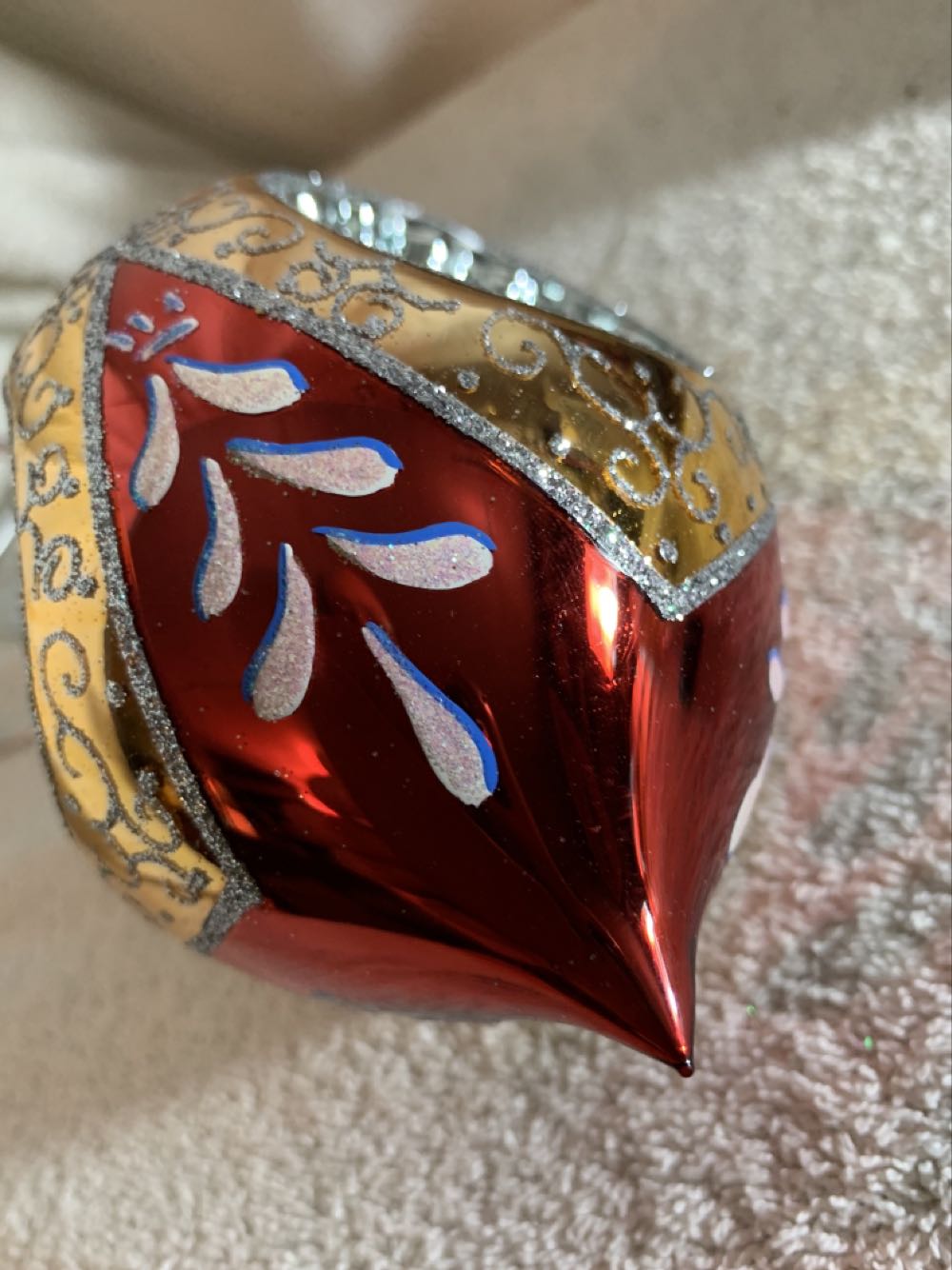 Sultan’s Treasure, Red - Fantasia (Christmas Tree Ornament) ornament collectible - Main Image 4