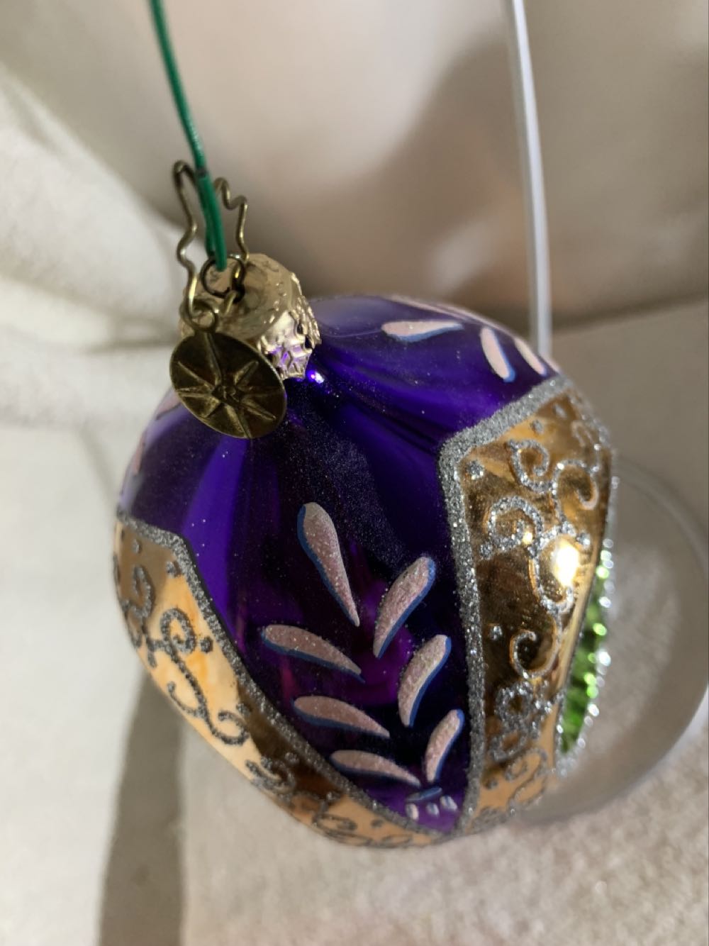 Sultan’s Treasure, Purple - Fantasia (Christmas Tree Ornament) ornament collectible - Main Image 3