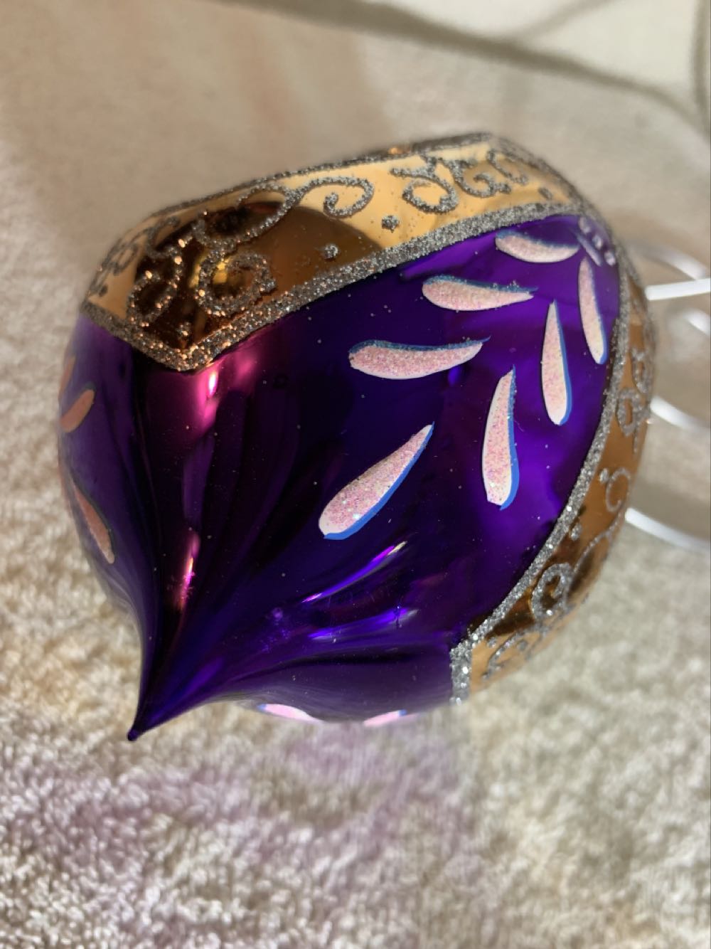 Sultan’s Treasure, Purple - Fantasia (Christmas Tree Ornament) ornament collectible - Main Image 4