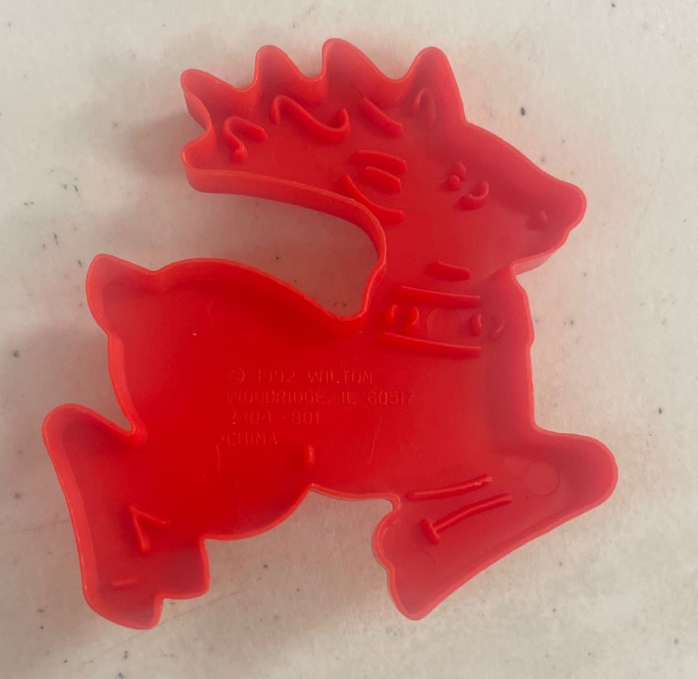 Cookie Cutter - Wilton - Reindeer - Reindeer (Cookie Cutter) ornament collectible - Main Image 2
