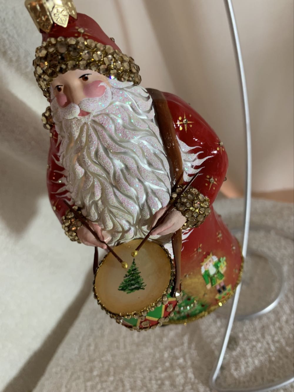 Come, They Told Him, Burnished Berry - General Line (Santa) ornament collectible - Main Image 3