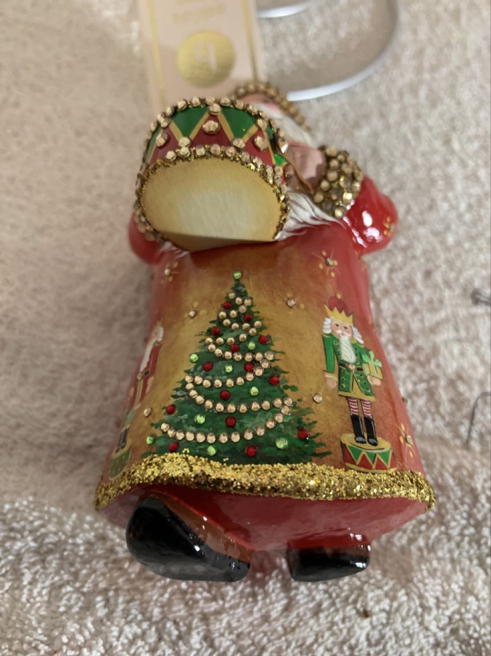 Come, They Told Him, Burnished Berry - General Line (Santa) ornament collectible - Main Image 4