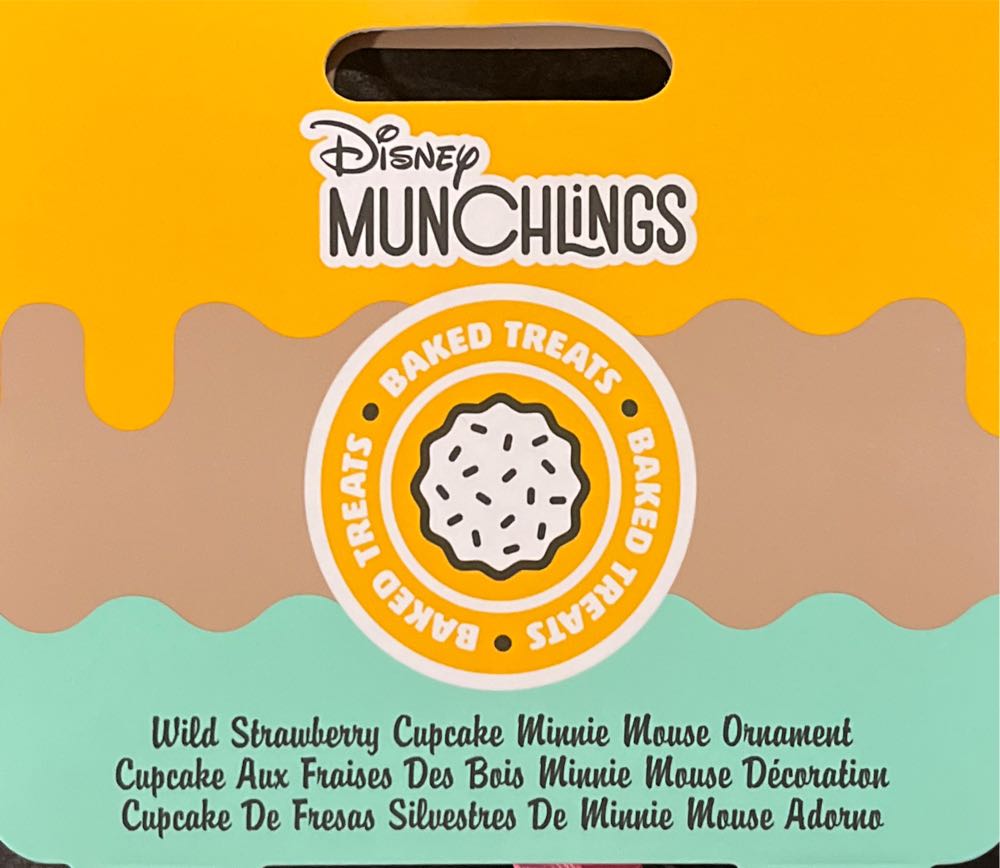 Wild Strawberry Cupcake Minnie Mouse - Disney (Munchlings) ornament collectible [Barcode 465064878895] - Main Image 3