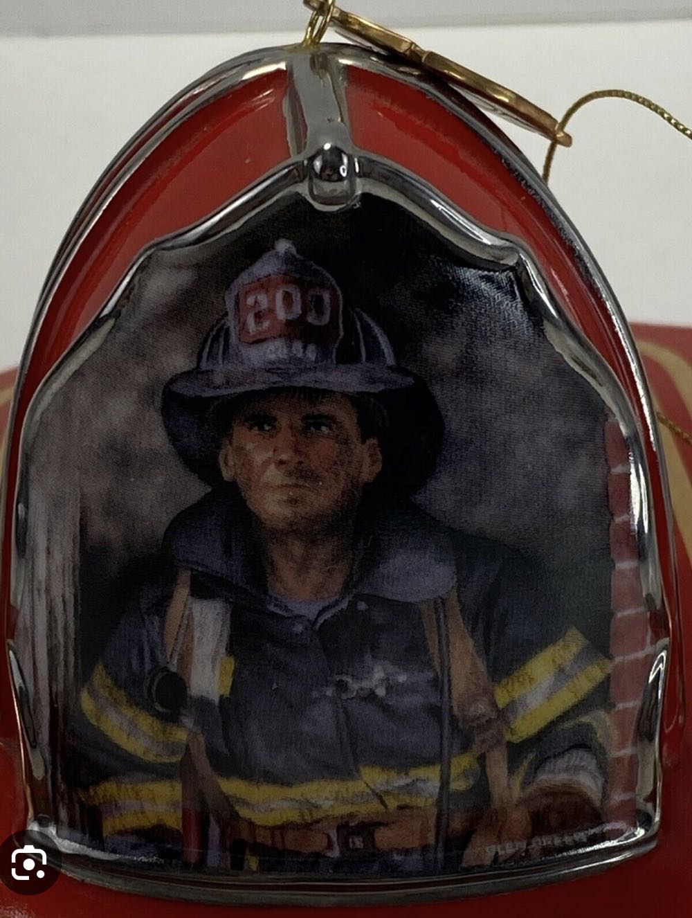 Determination - Courage Under Fire (Bradford Exchange) ornament collectible - Main Image 2