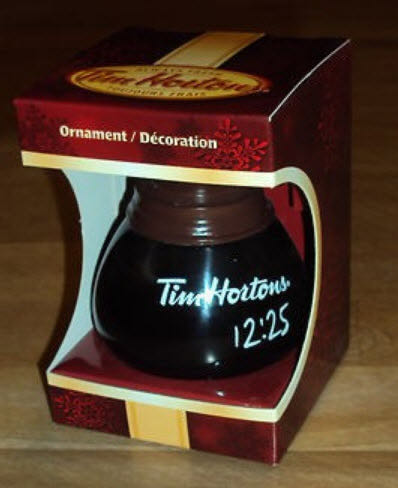 Tim Horton’s Coffee Pot - Tim Horton’s (Canadiana) ornament collectible - Main Image 2