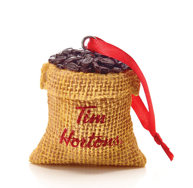 Tim Hortons Coffee Sack - Tim Horton’s (Canadiana) ornament collectible - Main Image 2