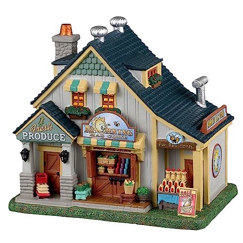 Lemax Village Collection Morning Has Come Market  ornament collectible [Barcode 728162350565] - Main Image 1