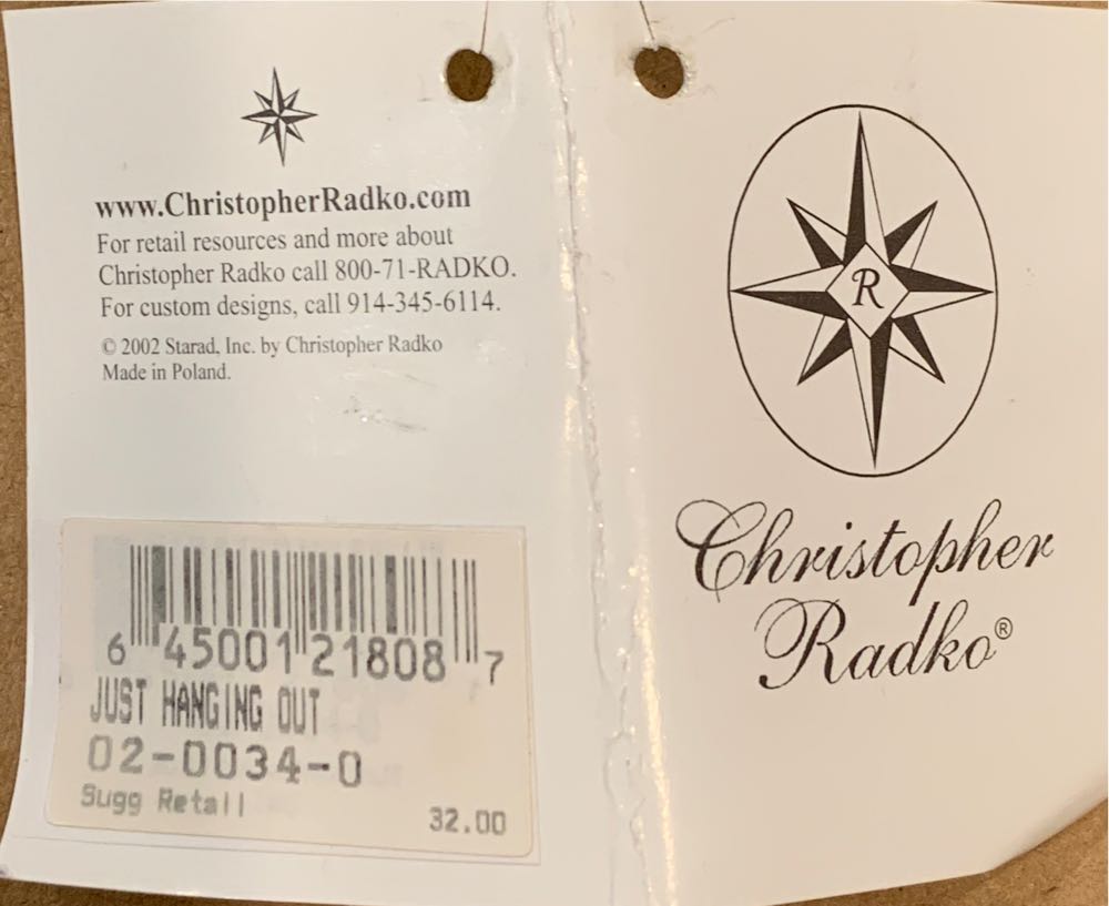 Just Hanging Out  (Halloween) ornament collectible - Main Image 3