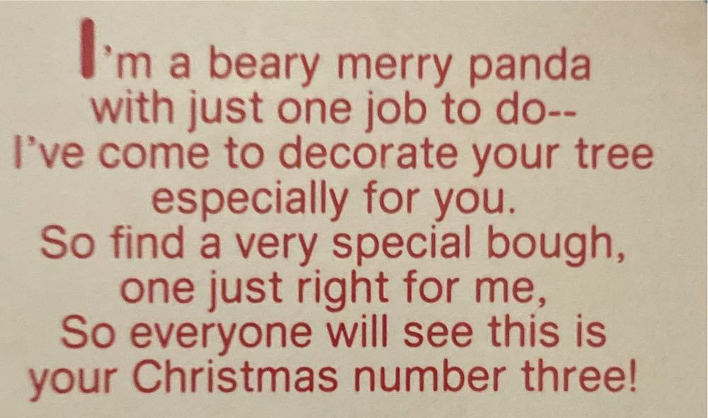 Child’s Third Christmas  ornament collectible - Main Image 2