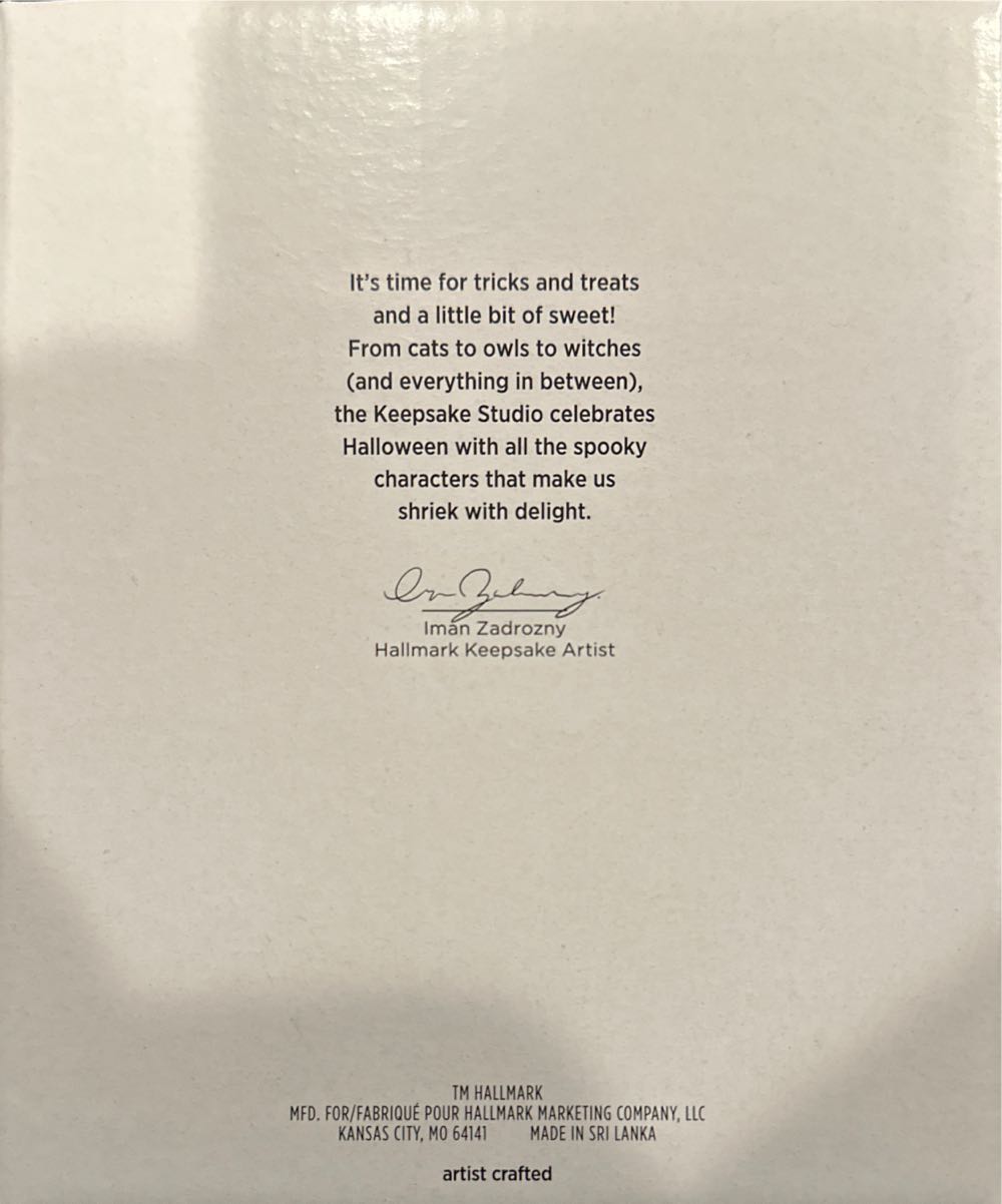 Citizens of Halloween Town - Keepsake (Disney Tim Burton’s The Nightmare Before Christmas) ornament collectible [Barcode 763795811106] - Main Image 4