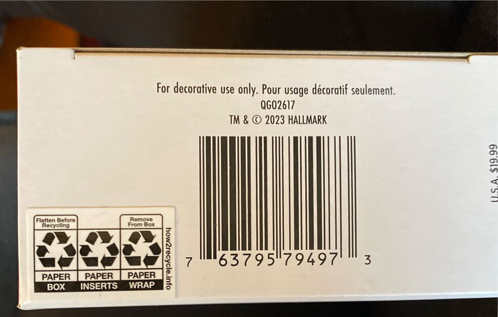 Beautiful Year- A  (Picture Ornament) ornament collectible [Barcode 763795794973] - Main Image 3