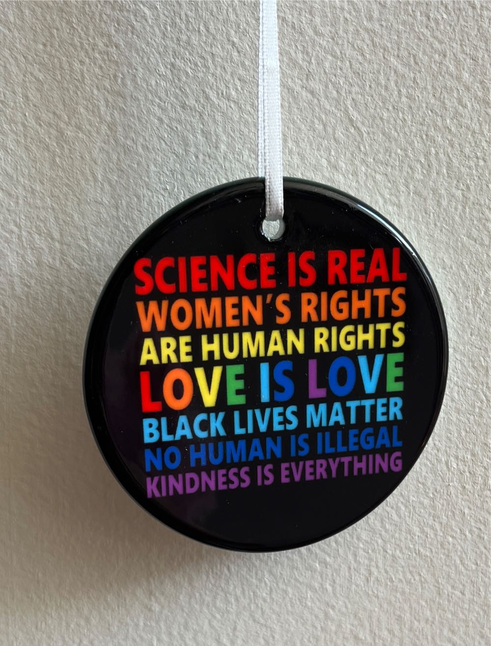 Science Is Real  ornament collectible - Main Image 1