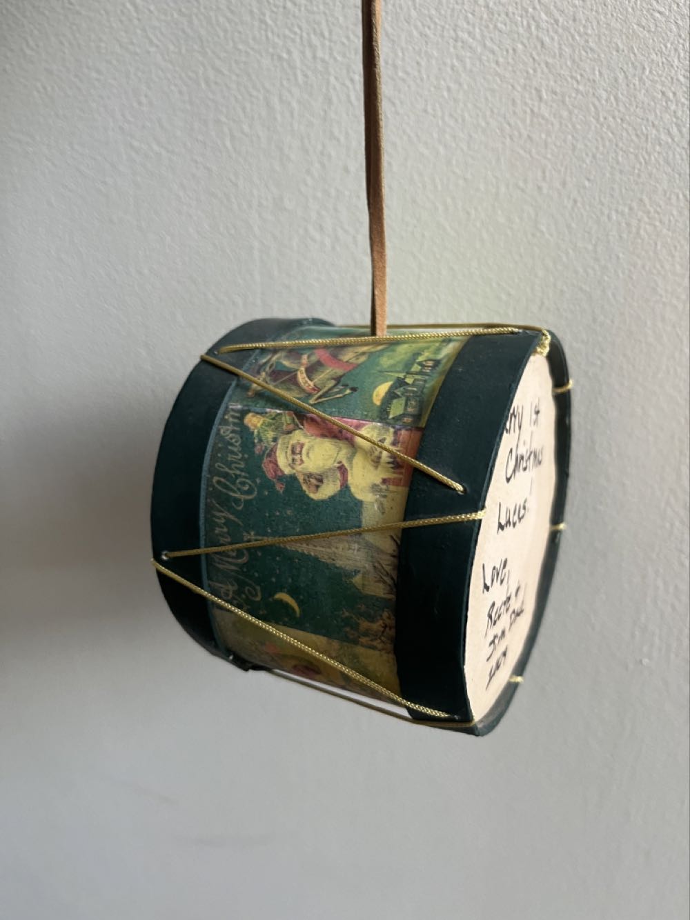 Christmas Drum  ornament collectible - Main Image 3